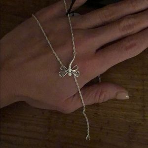 Sparkling Dragonfly Necklace